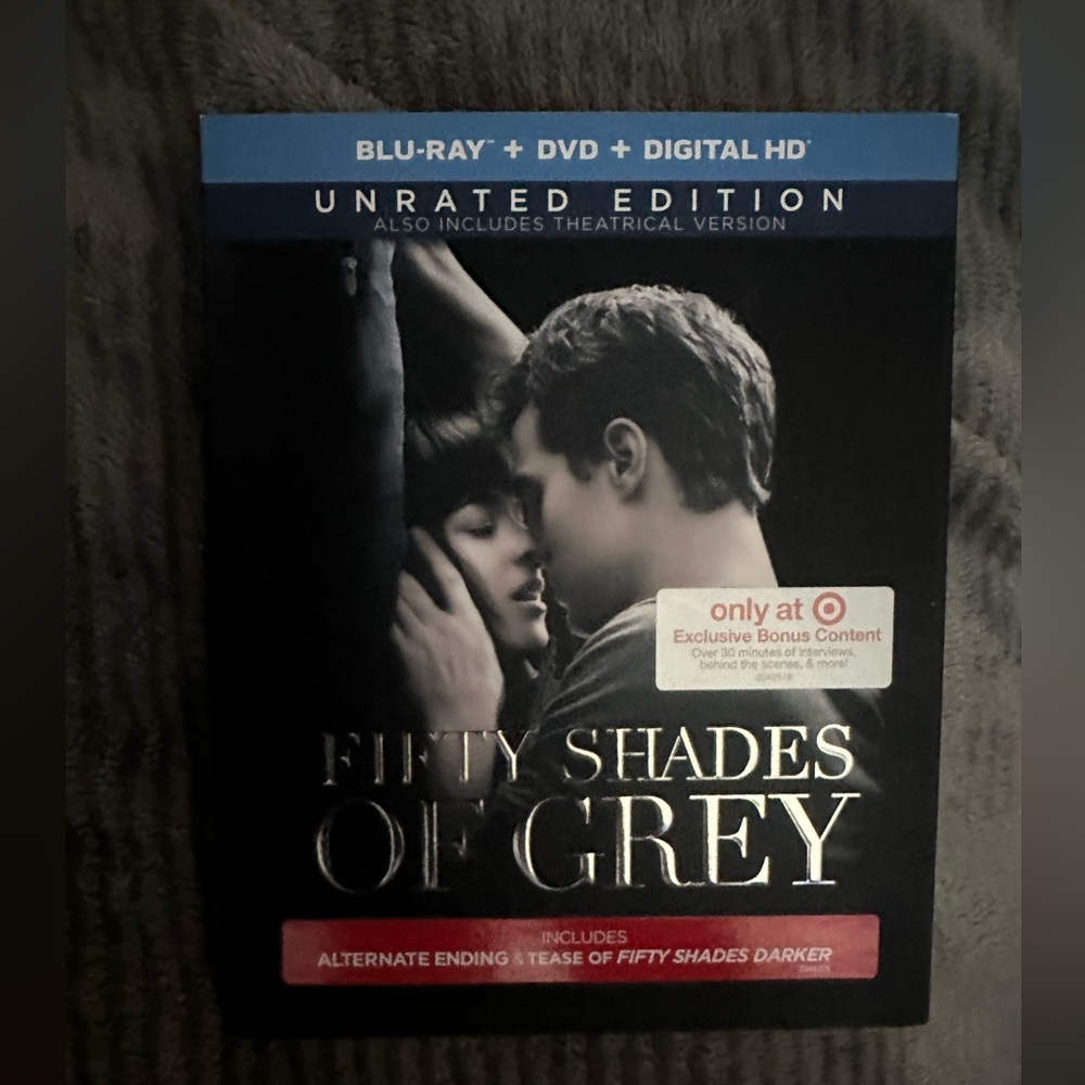 50 Shades of grey Blue Ray